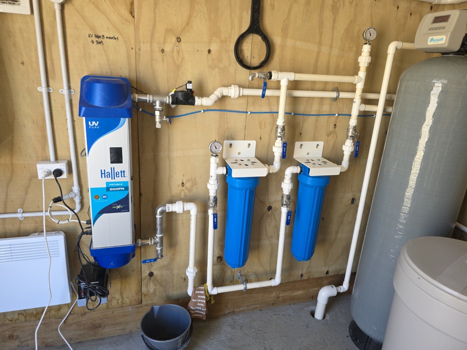 Queenstown water filter installation photo 5